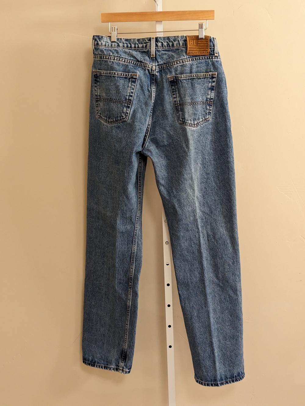 1990s Polo Jeans Co Ralph Lauren Jeans 36x34 Classic Relaxed Baggy Denim